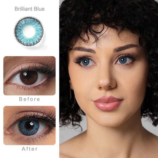 Cobalt Secret Color Contacts