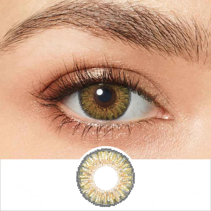 Sinful Hazel Color Contacts 3 Tone
