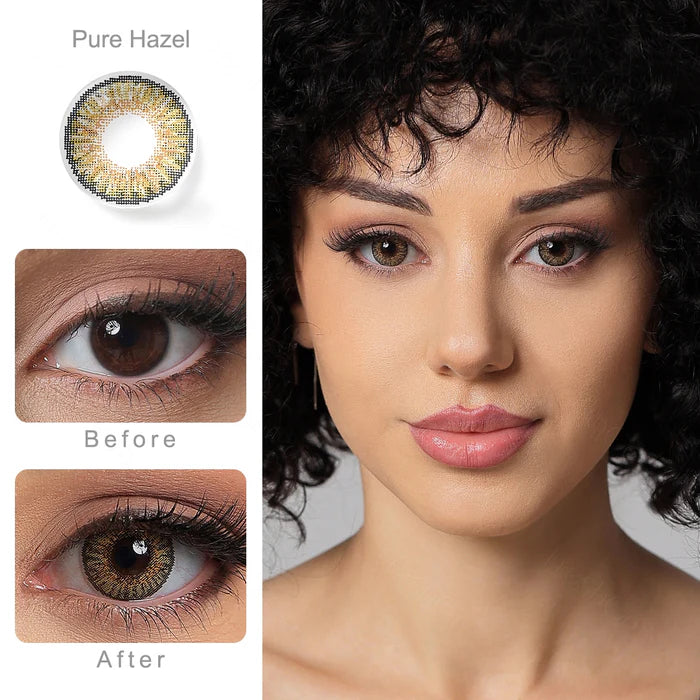 Sinful Hazel Color Contacts 3 Tone