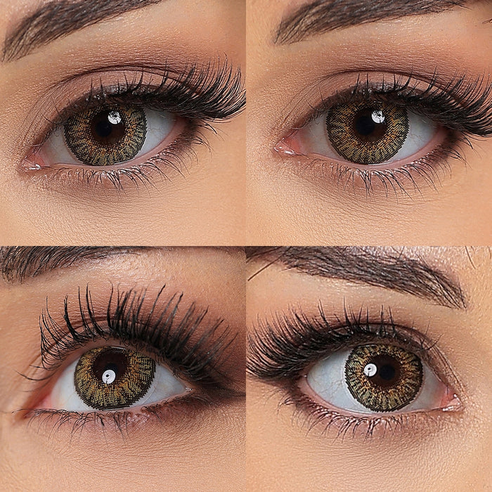Sinful Hazel Color Contacts 3 Tone
