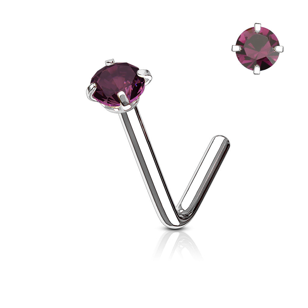 18G Nose L Shape