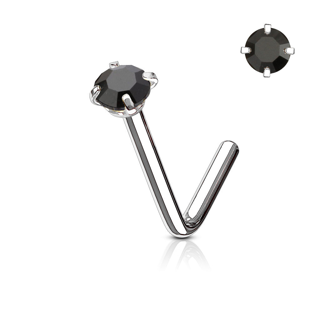 18G Nose L Shape
