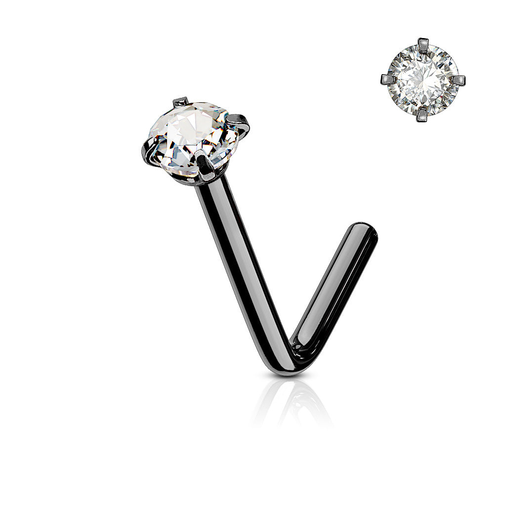 18G Nose L Shape