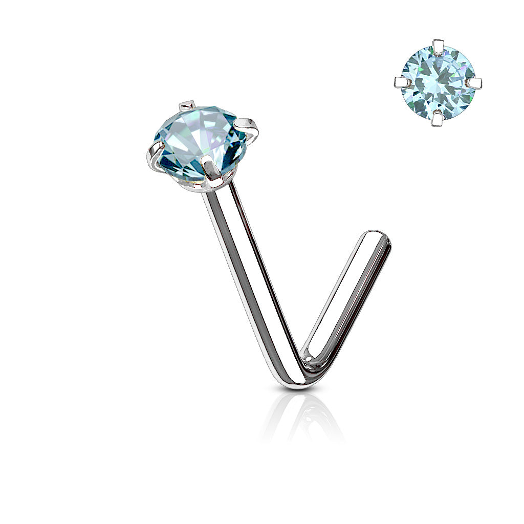 18G Nose L Shape