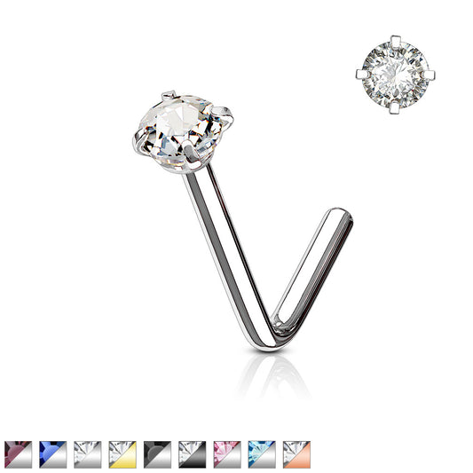18G Nose L Shape